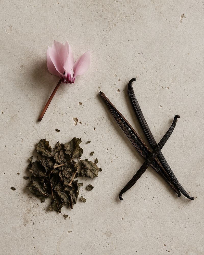 Nota de fondo · Clarity, Vela aromática